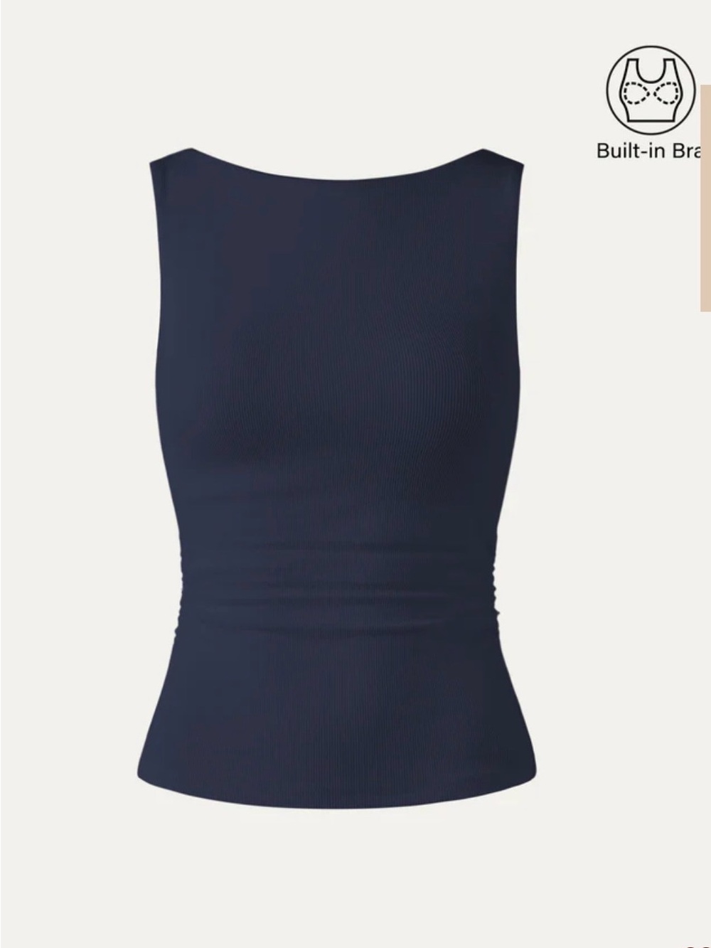 OGL Elastic Open Back Bra Tank